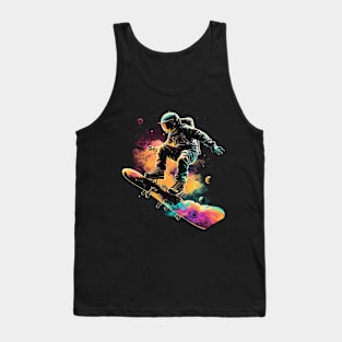 skater astroanut Tank Top